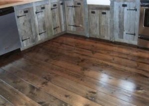 Using Wide Softwood Planks for Cottage Flooring